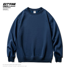 Men Solid Color Sweatshirts Male Oversized Hoodies Streetwear