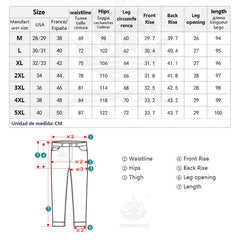 Baggy Men Cargo Jeans Fashion Harlan Cotton Streetwear