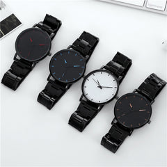 Men Watches Male Elegant Ultra Thin Watch Men Business Stainless Steel