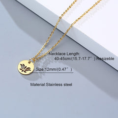 Simple Casual Necklaces Stainless Steel Feather Geometric Bar