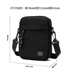 Men Small Bag Shoulder Bag Trendy Diagonal Backpack