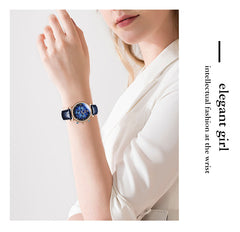 Watch Women Casual Ladies Watches Leather Waterproof Quartz