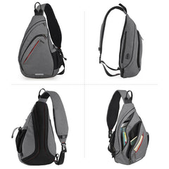 Mixi Men One Shoulder Backpack Women Sling Bag Crossbody