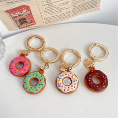 Cartoon Donut Silicone Case for Apple Airtag Case