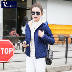 Hooded Jacket Casual Basic Warm Velvet Lamb Parka Coat