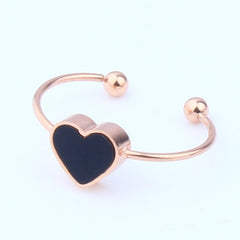 finger ring fashion adjust ring stainless steel woman ring stainless steel