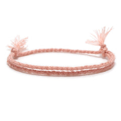 Simple Woven Cotton Rope String Bracelet Pray Yoga Handmade