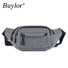 Buylor Waist Bag Oxford Waist Packs Simple Casual Fashion Ladies