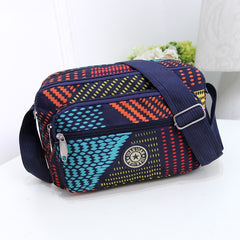 Multi Layer Messenger Bag Women Canvas Bag