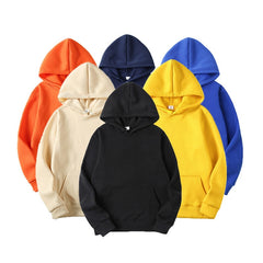Fashion Hoodies Male Casual Hoodies Sweatshirts Solid Sweatshirt