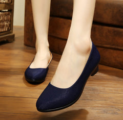 Women Flats Ballet Office Work Shoes FlatsOversize Boat