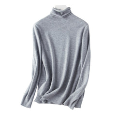 Sweater Turtleneck Slim Fit Basic Pullovers Fashion Knit Tops