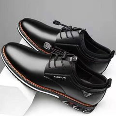 Men Dress Shoes Cowhide Leather Shoes Men ComfortableCasual Shoe Platform
