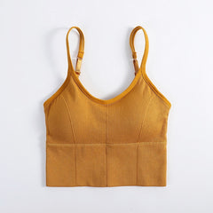 Seamless Anti-sweat Shockproof Padded Breathable Sports Bra