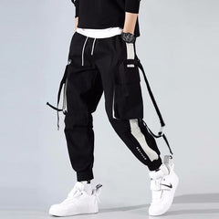 Streetwear Men Cool Pants Pocket Loose Men HipHop Fashion Joggers
