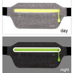Hidden Waist Bag Sports Phone Men Belt Bag Ultra-Thin Waterproof Mini