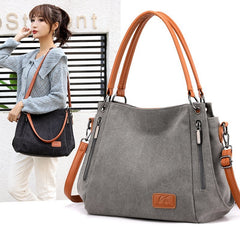 Designer Handbags for Women Canvas Fashion Shoulder Crossbody