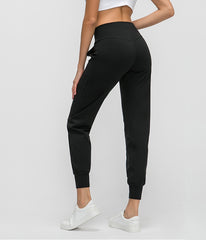 Women Naked-feel Fabric Loose Fit Sport Active Back waist Lounge Jogger