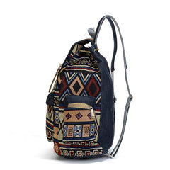 Canvas Vintage Backpack Ethnic Backpacks Bohemian Backpack Schoolbag