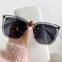 Fashion Oversized Sunglasses Square Design Vintage