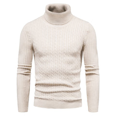 Warm Turtleneck Sweater Men Pull Homme Casual Pullover