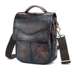 Original Leather Male Casual Shoulder Messenger bag Cowhide Fashion Cross-body