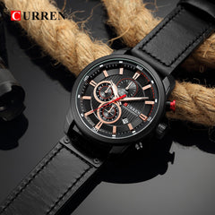 Fashion Date Quartz Men Watches Chronograph Sport Mens Wrist Watch