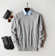 Men Cashmere Sweater Autumn Winter Soft Warm Jersey Jumper