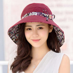 Summer Outdoor Fashion Ladies Big Brimmed Hat Sunscreen