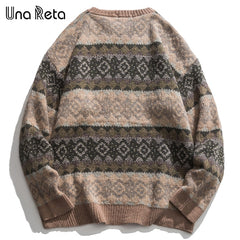 Sweater Hip Hop Sweater Men Streetwear Print Pullover Tops