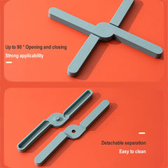 Folding Heat Insulation Pad X Shaped Cross Table Placemat