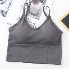 Sports Bras Women Push Up Solid Sports Bra Jogging Gym