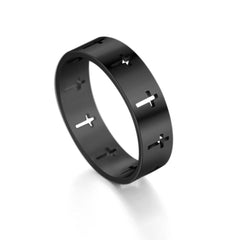 Fashion Simple Stainless Steel Couple Ring