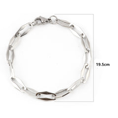 1PC 4mm New 304 Stainless Steel Link Cable Chain Bracelets