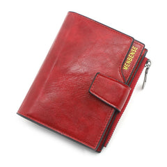Women wallet made of leather Wallets Three fold VINTAGE