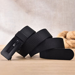 Men Belt Army Outdoor Sports Designer Automatic Buckle Male