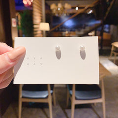 fashion design zircon earrings for women tassels pearl earrings