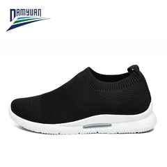 Men Light Running Shoes Jogging Shoes Breathable Man Sneakers Slip on