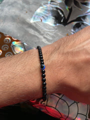 Lapis bracelet for Men Lapis lazuli Bead Bracelet