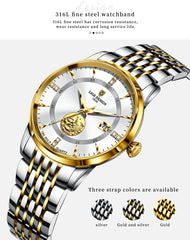 Women Watch Brand Fashion Ladies Watch Elegant Gold Steel Wristwatch