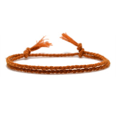 Simple Woven Cotton Rope String Bracelet Pray Yoga Handmade