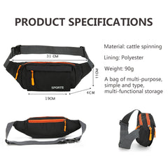 Waterproof Waist Pack Women Sports Running Waist Bag