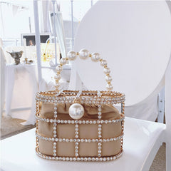 Diamonds Basket Evening Clutch Bags
