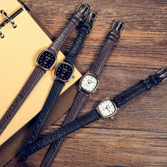 Small Dial Women Watch Vintage Square Wristwatches