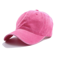Solid Spring Summer Cap Ponytail Baseball Cap Fashion Hats