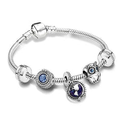 Heart-shaped Pendant Charm Bracelet Fit