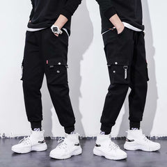 Streetwear Men Cool Pants Pocket Loose Men HipHop Fashion Joggers