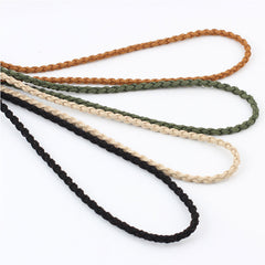 Tassel Belt Braided waistband Boho Girls Thin Waist Rope Knitted waist Belts