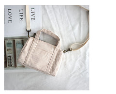 Autumn and Winter Small Solid Color Shoppers Crossbody Bags