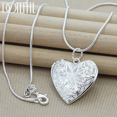 Photo Frame Pendant Necklace